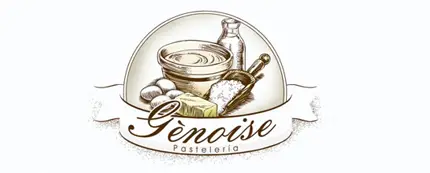 Genoise Pasteleria Logo