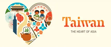 Taiwan's New The Heart of Asia Logo