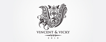 Vincent & Vicky Logo