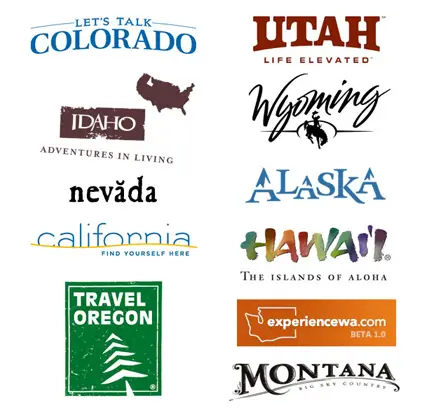 West States Tourism Logos